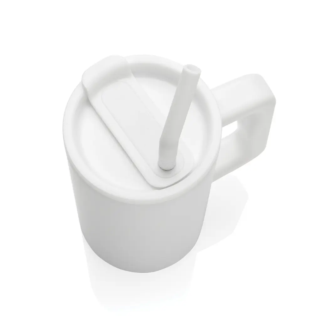 Termo šalica od recikliranog čelika 800 ml Cube RCS P437.31 white-7