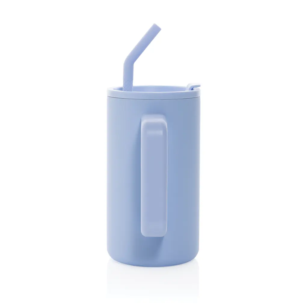 Termo šalica od recikliranog čelika 800 ml Cube RCS P437.31 light blue-5
