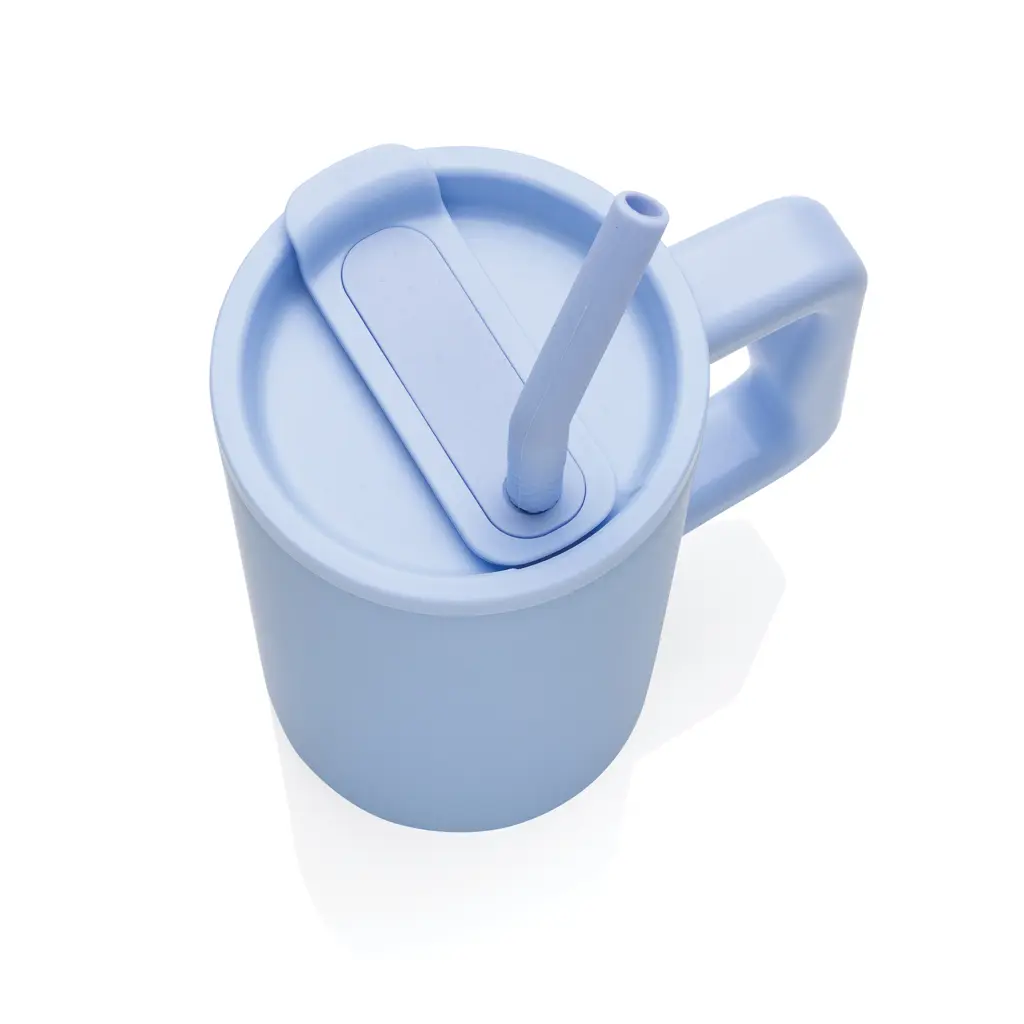 Termo šalica od recikliranog čelika 800 ml Cube RCS P437.31 light blue-6