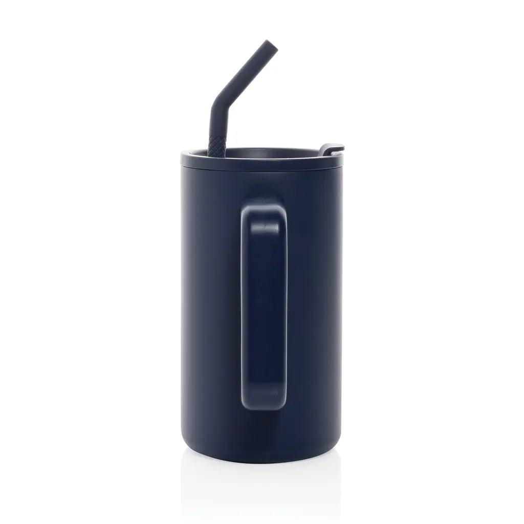 Termo šalica od recikliranog čelika 800 ml Cube RCS P437.31 navy-6
