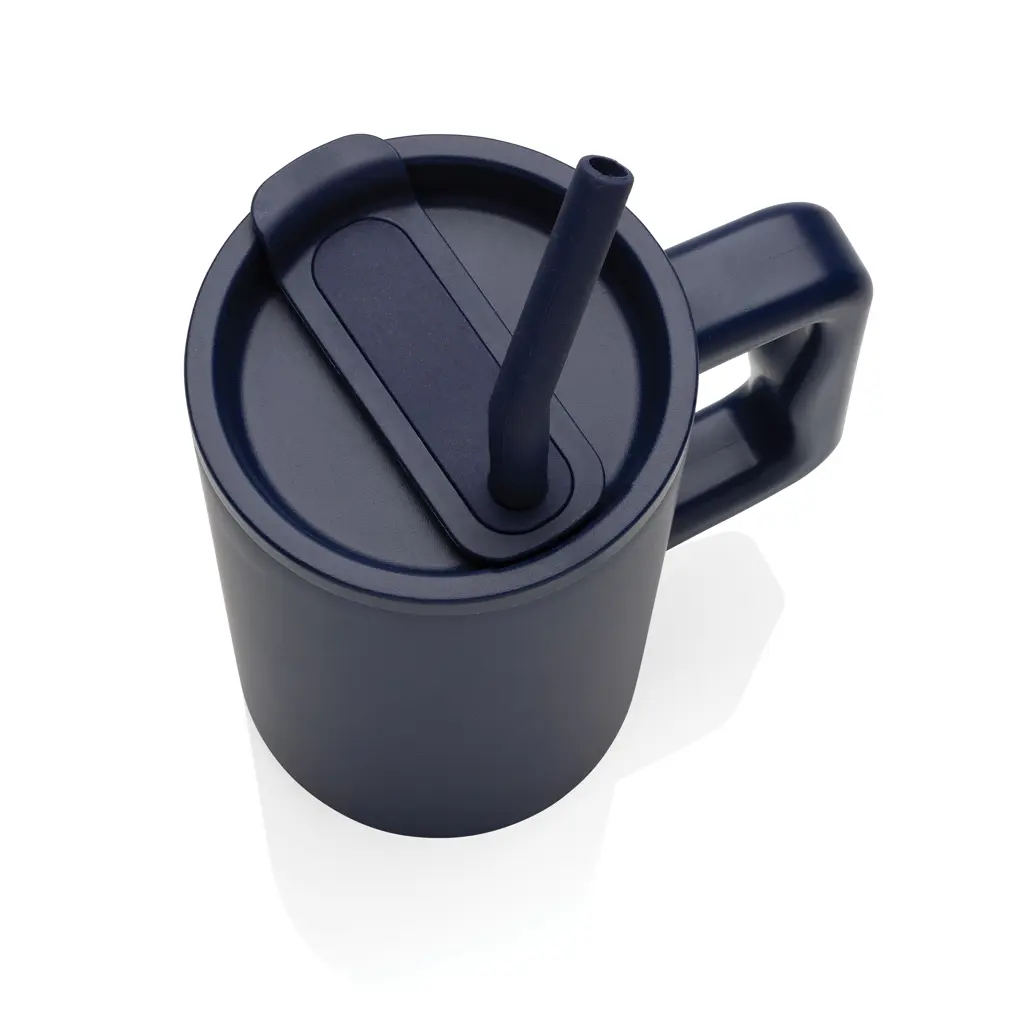 Termo šalica od recikliranog čelika 800 ml Cube RCS P437.31 navy-7
