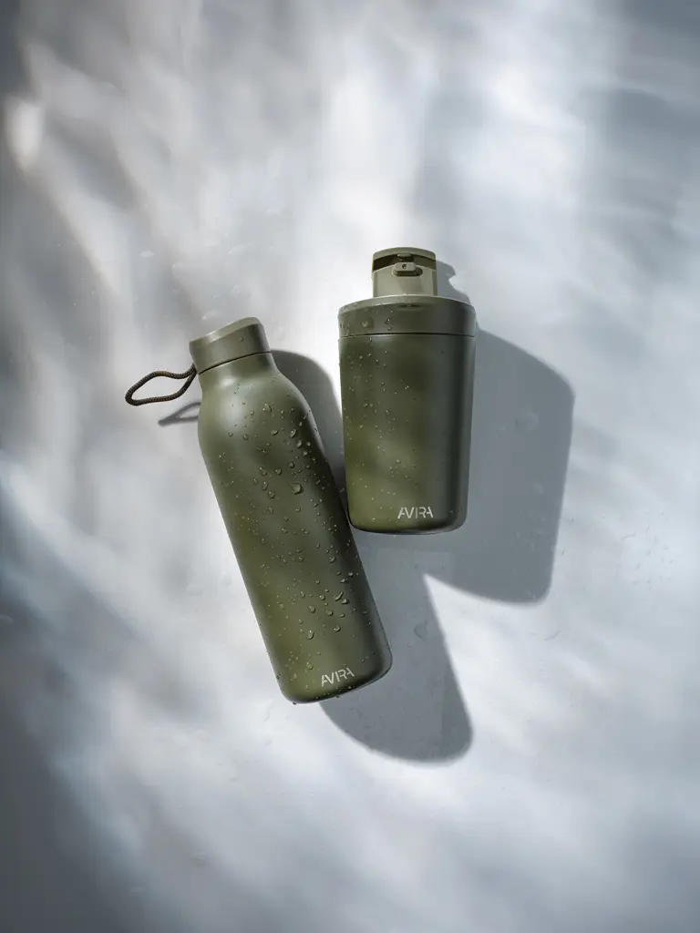 Boca od nehrđajućeg čelika 500 ML Avira Avior RCS Re-steel P438.00 green-10