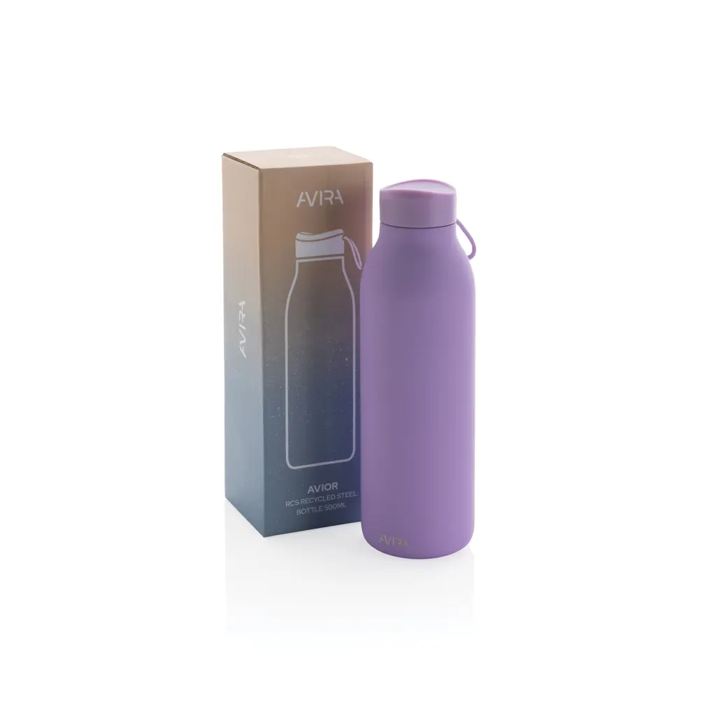 Boca od nehrđajućeg čelika 500 ML Avira Avior RCS Re-steel P438.00 purple-12