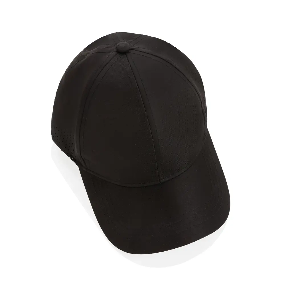 Sportska kapa sa 6 ploča Impact AWARE™ RPET P453.25 black-7