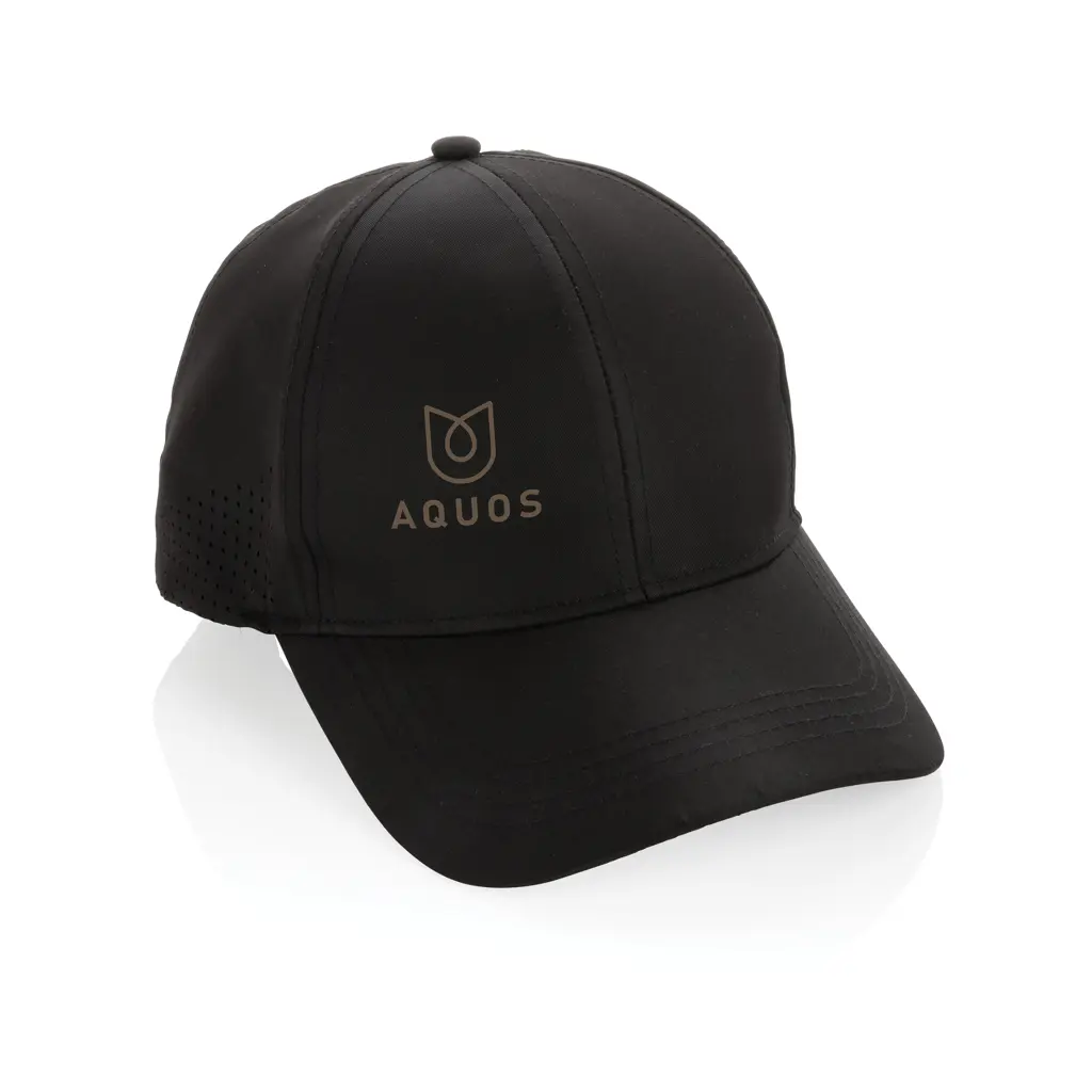 Sportska kapa sa 6 ploča Impact AWARE™ RPET P453.25 black-3