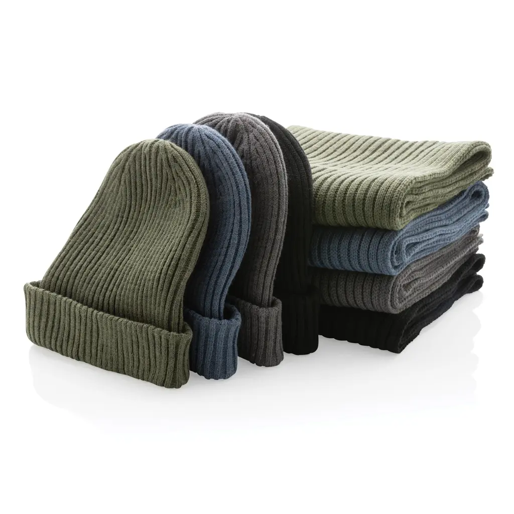 Dvostruka pletena kapa Impact AWARE™ Polylana® P453.39 black-8