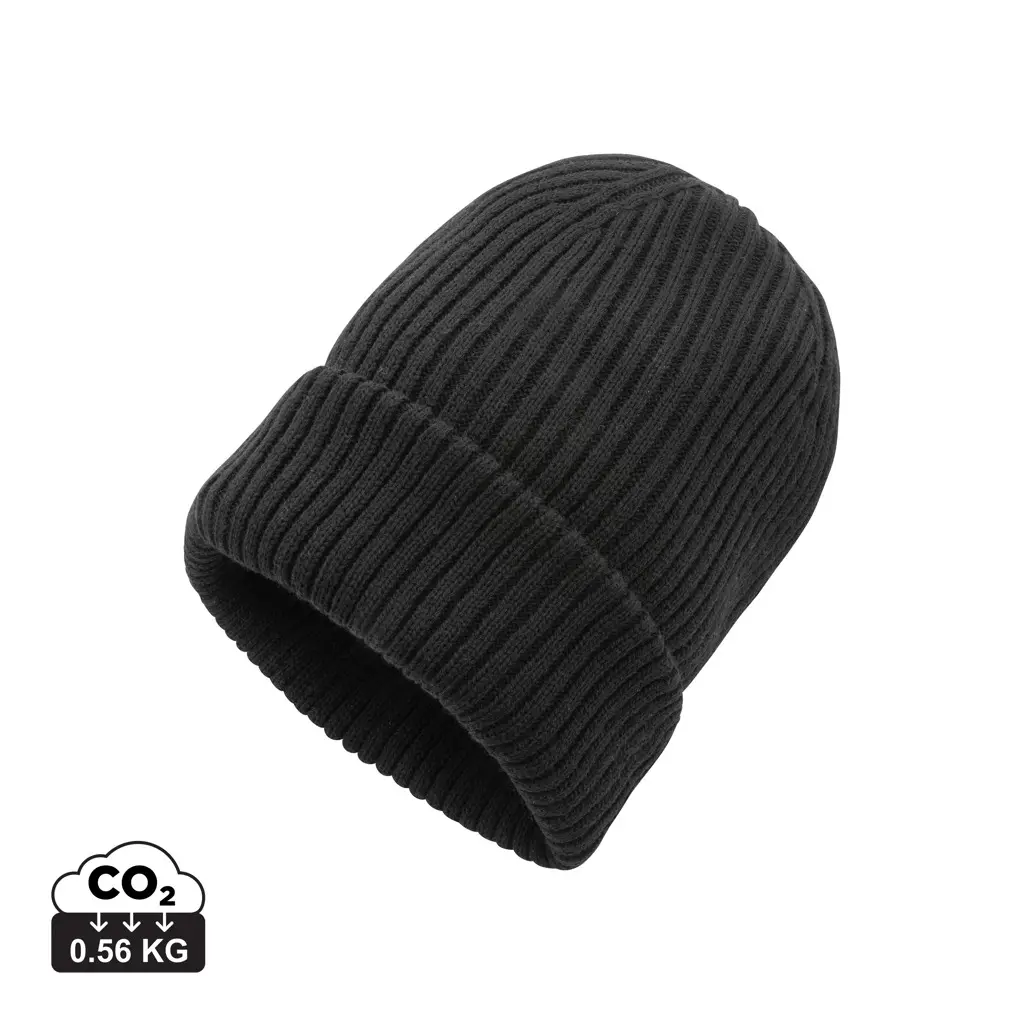 Dvostruka pletena kapa Impact AWARE™ Polylana® P453.39 black-0