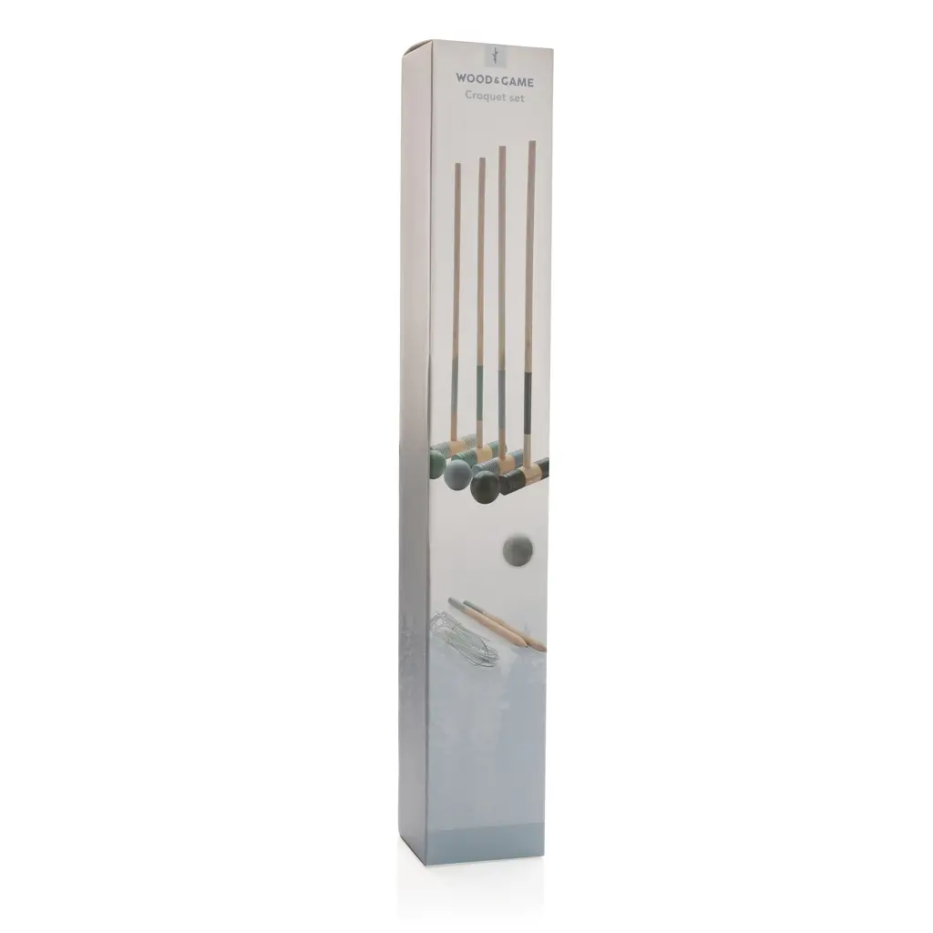 Drveni set za kriket P453.53 brown-6
