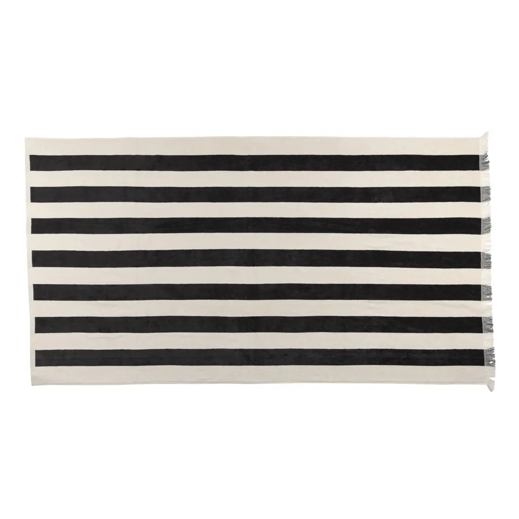 Ručnik za plažu 100x180 cm Ukiyo Yukari AWARE™ P453.83 anthracite-2