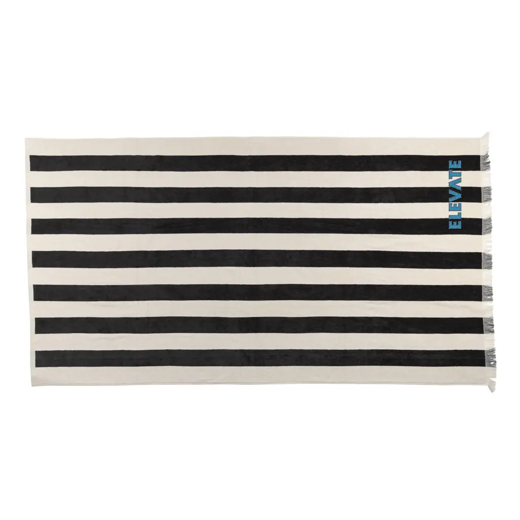 Ručnik za plažu 100x180 cm Ukiyo Yukari AWARE™ P453.83 anthracite-3