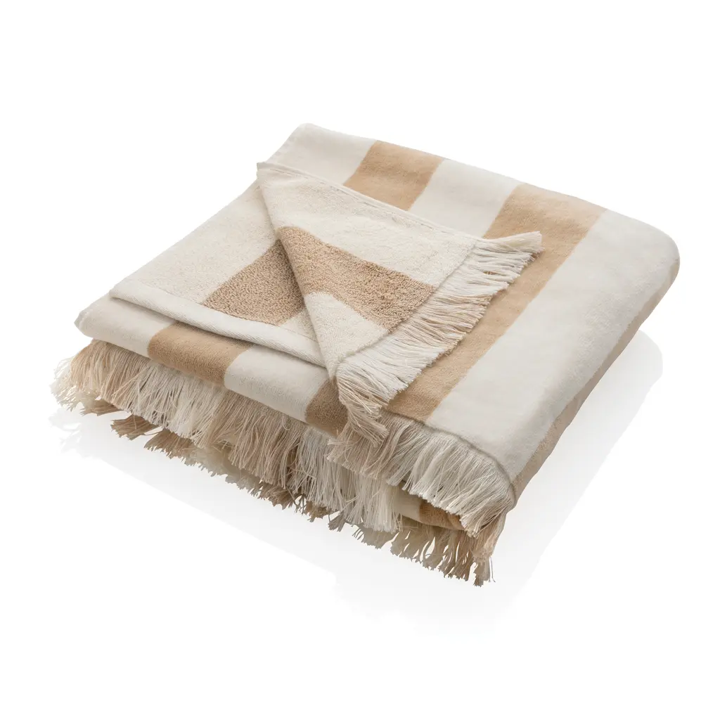Ručnik za plažu 100x180 cm Ukiyo Yukari AWARE™ P453.83 brown-1