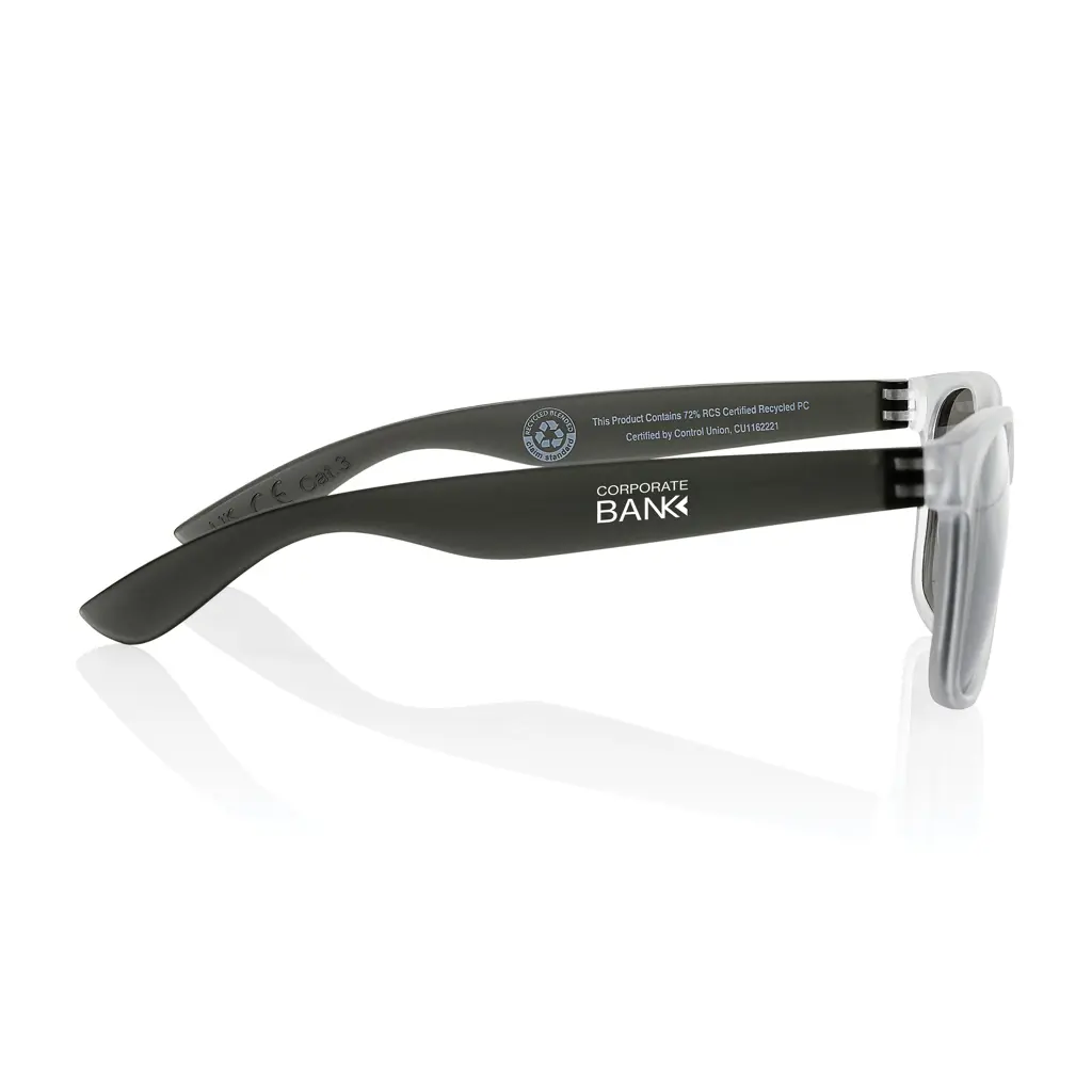Sunčane naočale Gleam RCS reciklirane PC zrcalne leće P453.87 black-3