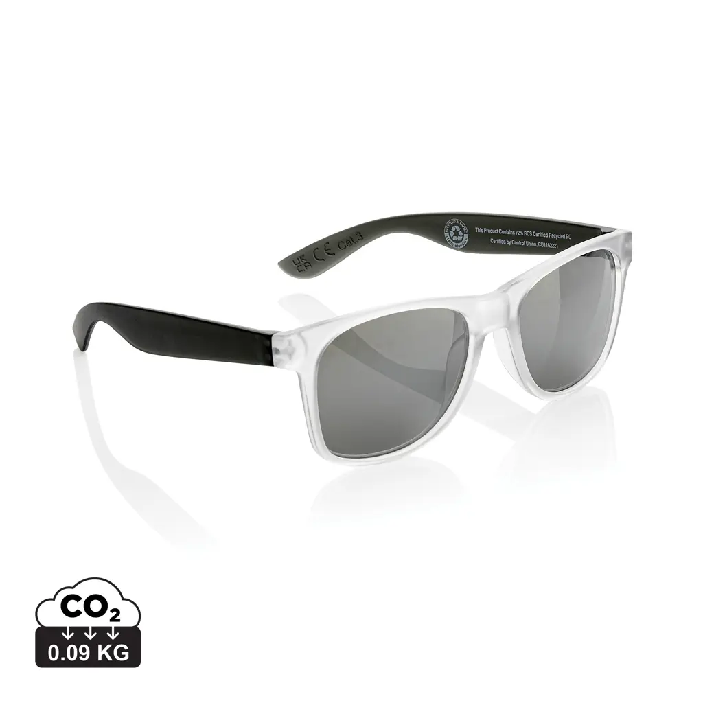 Sunčane naočale Gleam RCS reciklirane PC zrcalne leće P453.87 black-0