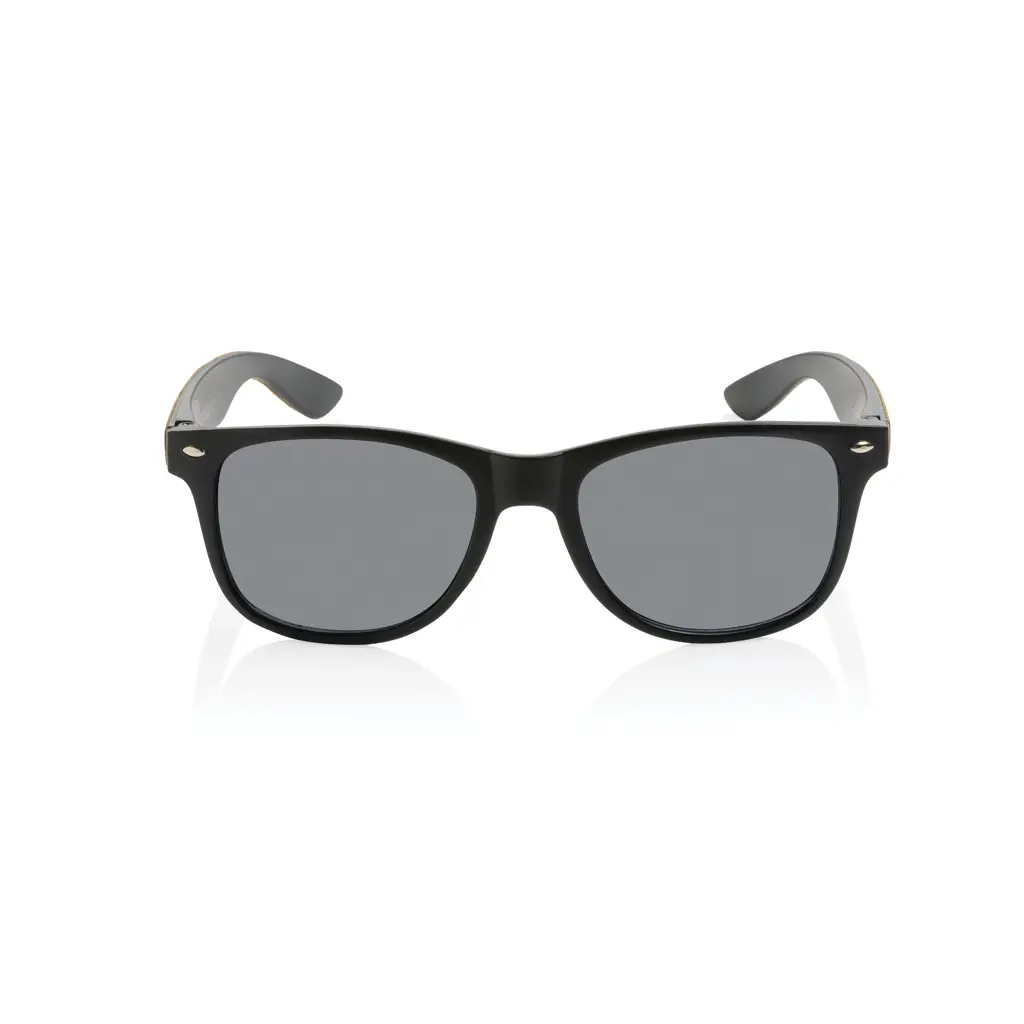 Sunčane naočale od reciklirane PC plastike s plutom GRS P453.88 black-2