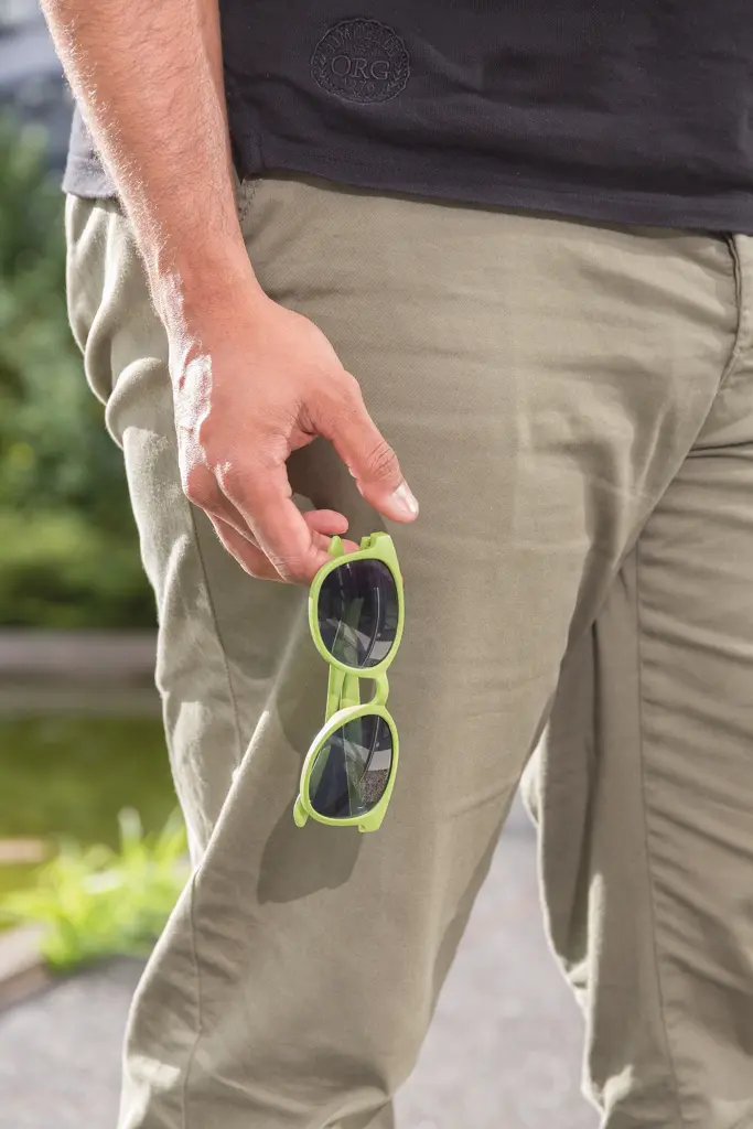 Sunčane naočale od vlakana pšenične slame P453.91 green-8