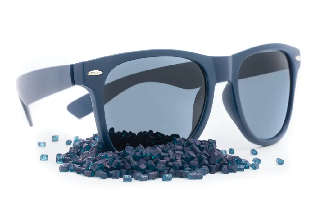Sunčane naočale od reciklirane PC plastike GRS P453.96 navy-8