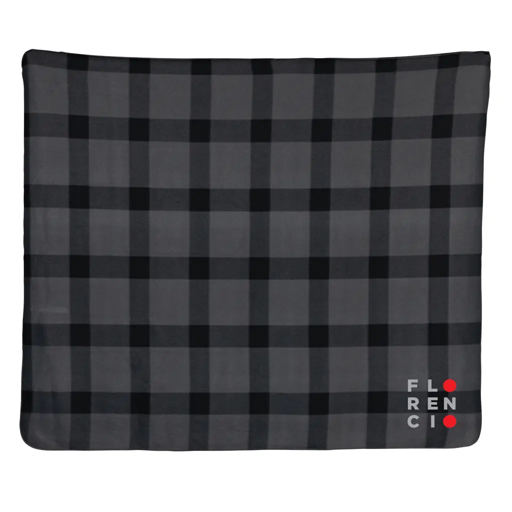 Flis deka karirana P459.05 anthracite-3