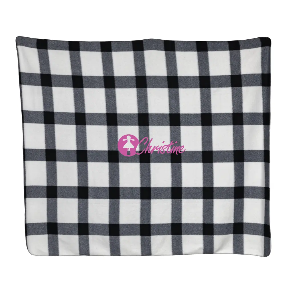 Flis deka karirana P459.05 white-3