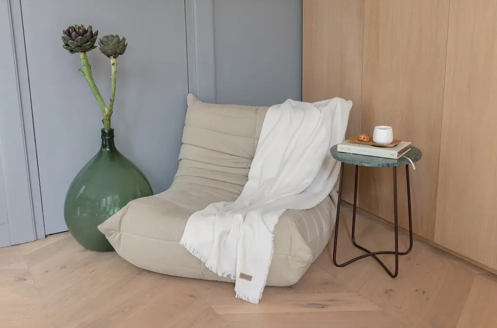 Pokrivač 130x150 cm Ukiyo Aware™ Polylana® P459.10 off white-6