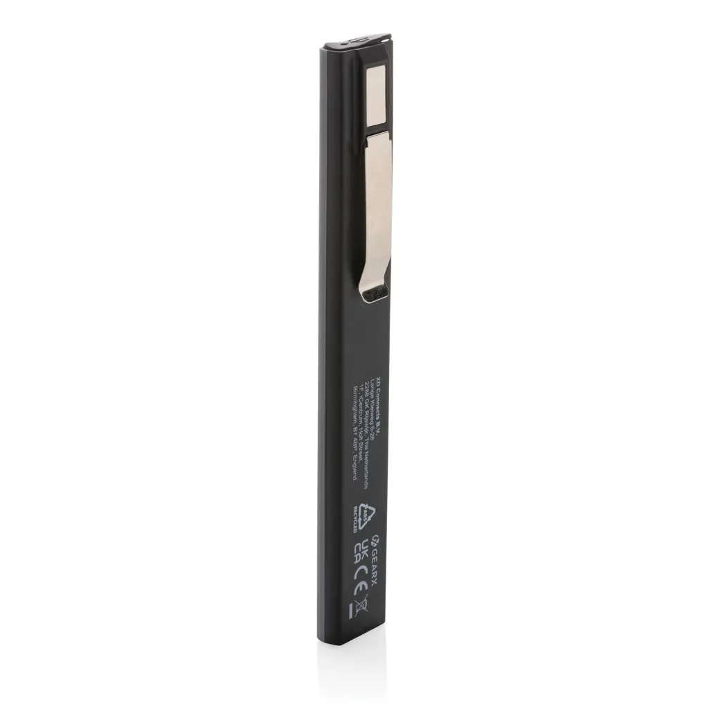 Džepna lampica Gear X sa USB punjenjem P513.18 grey-5