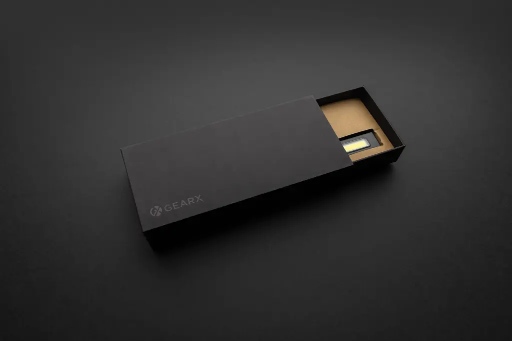 Džepna lampica Gear X sa USB punjenjem P513.18 grey-13