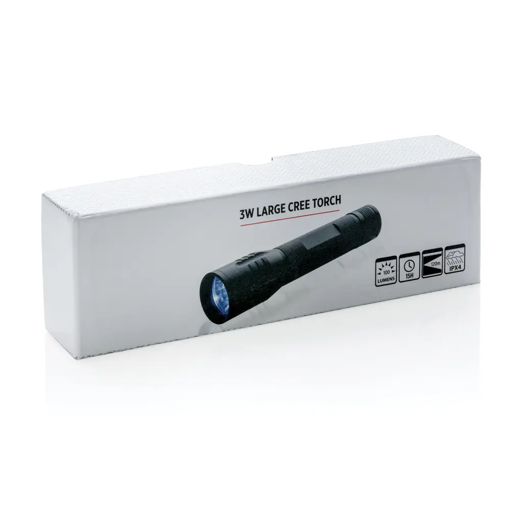 Svjetiljka 3W velika CREE P513.46 black-6
