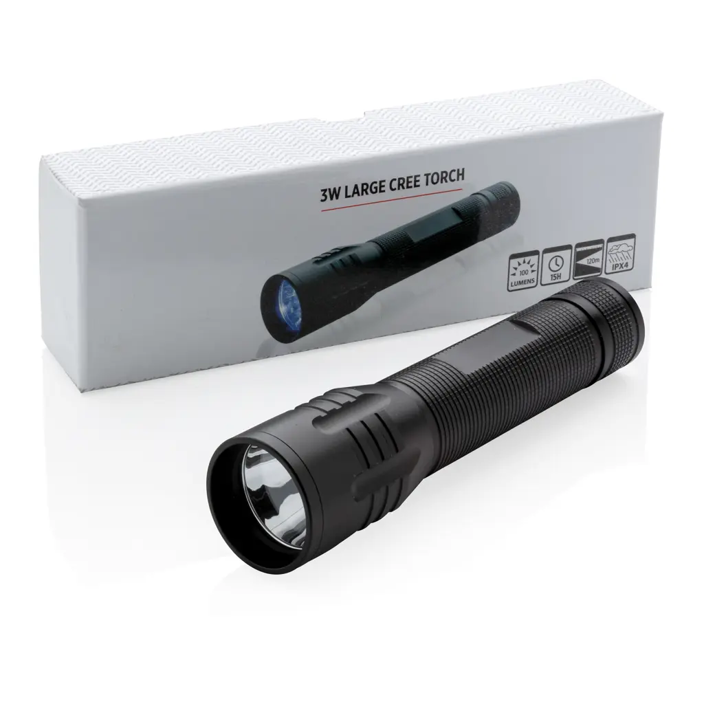 Svjetiljka 3W velika CREE P513.46 black-10