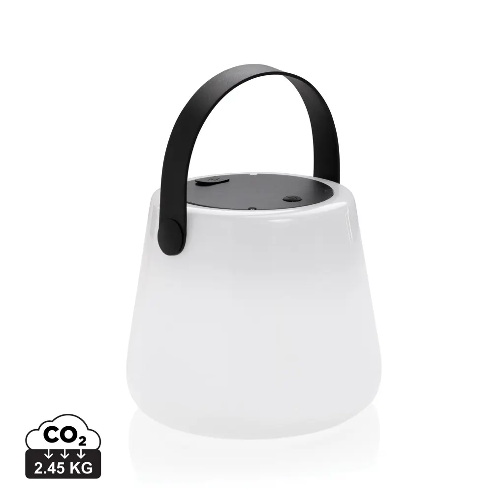 USB punjivo vanjsko svjetlo SolarGlow RCS reciklirani ABS P513.47 white-0