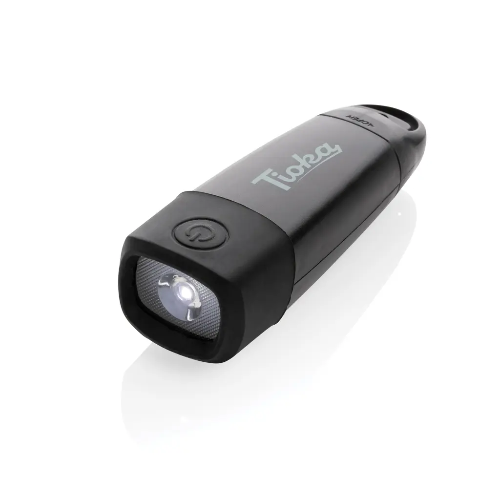 USB punjiva svjetiljka, RCS plastika P513.62 black-3