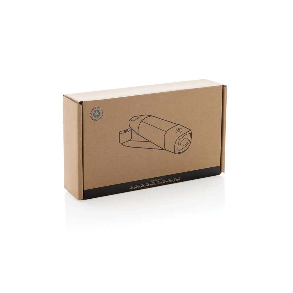 USB punjiva svjetiljka, RCS plastika P513.62 black-10