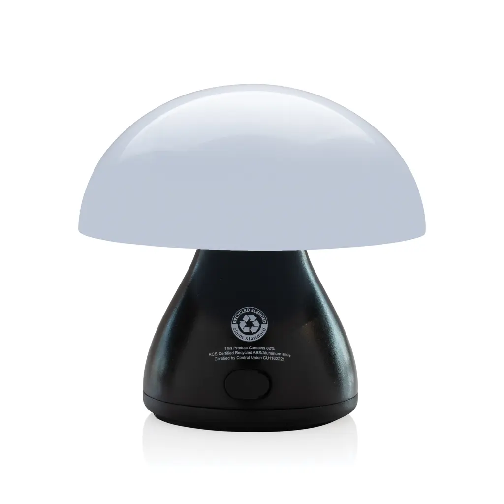 Stolna USB lampa od reciklirane plastike Luming RCS P513.74 black-2