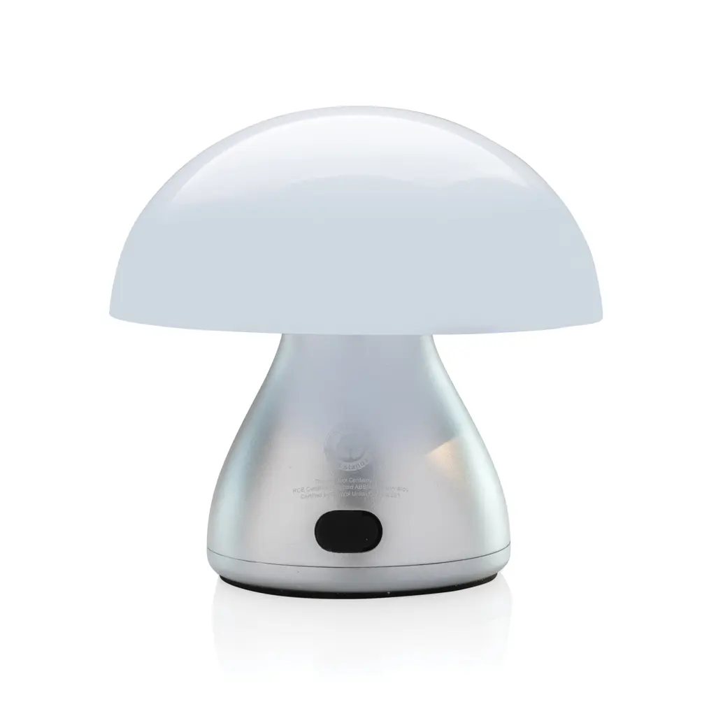 Stolna USB lampa od reciklirane plastike Luming RCS P513.74 grey-2
