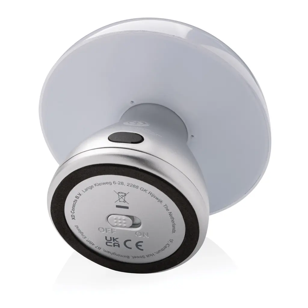Stolna USB lampa od reciklirane plastike Luming RCS P513.74 grey-5