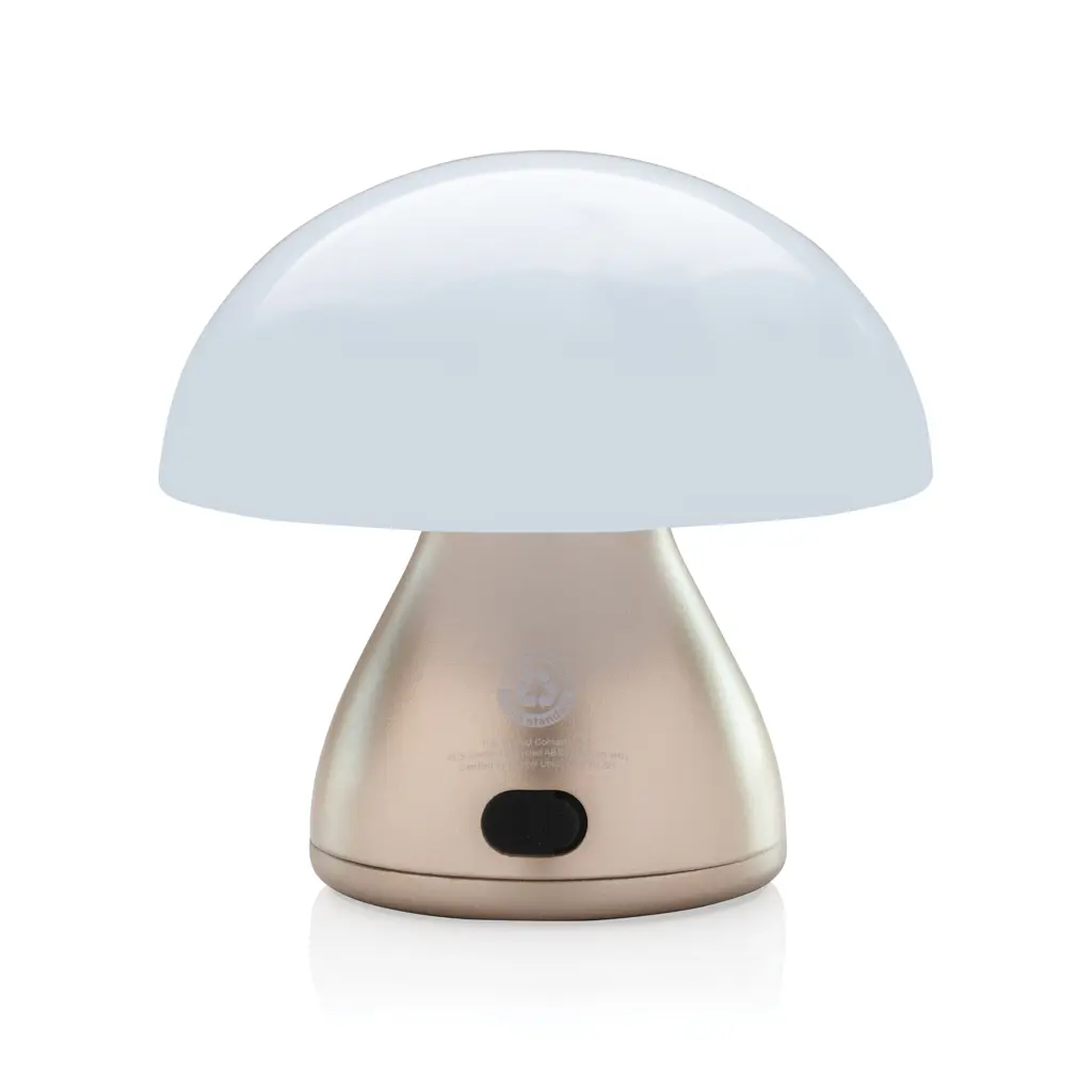 Stolna USB lampa od reciklirane plastike Luming RCS P513.74 bronze-2