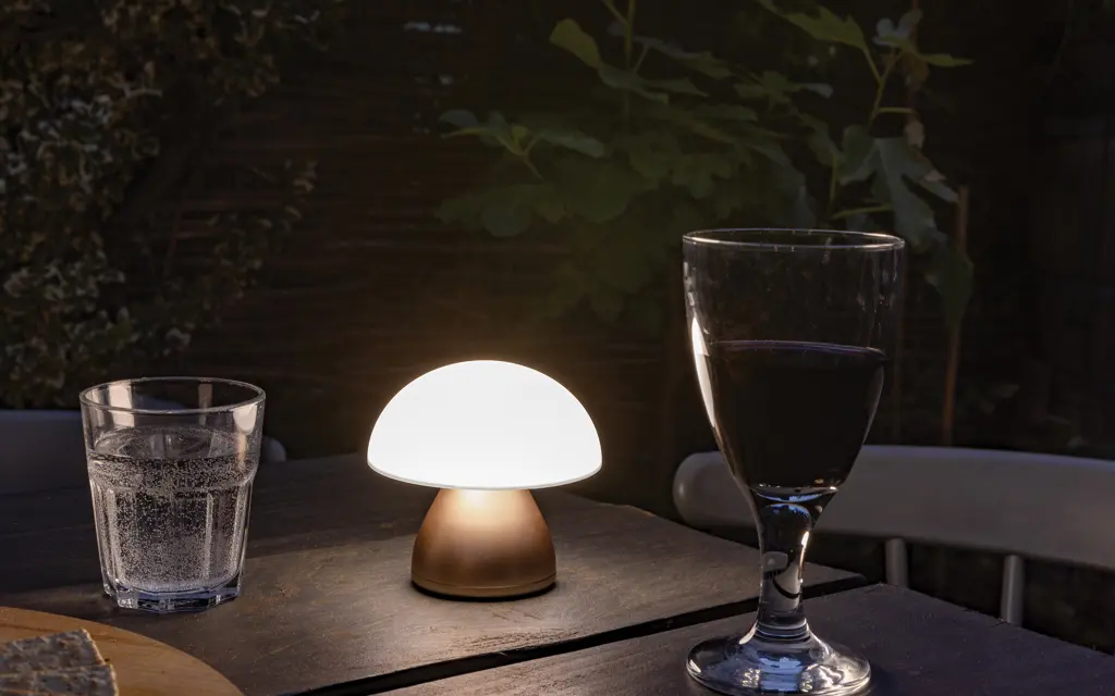 Stolna USB lampa od reciklirane plastike Luming RCS P513.74 bronze-5