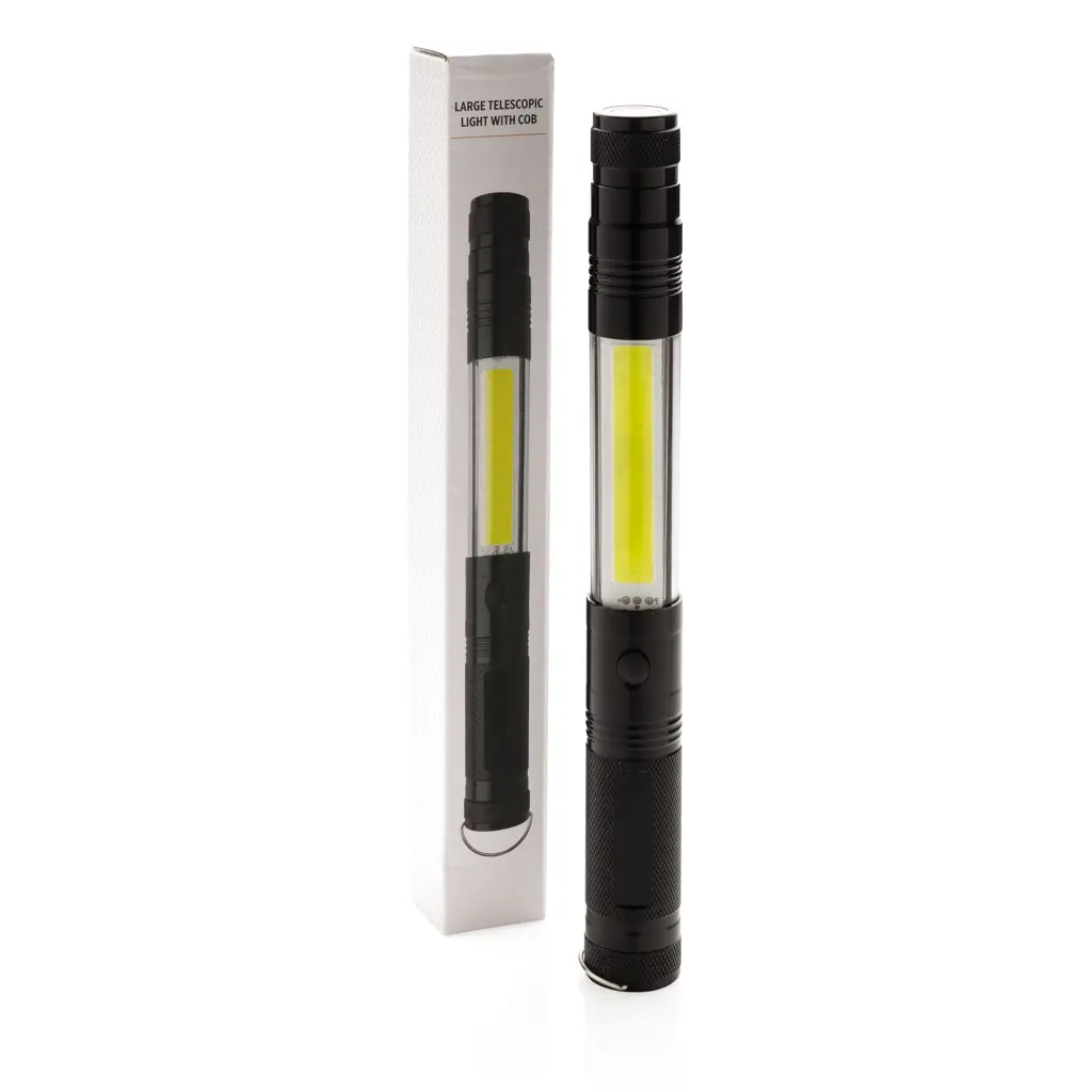 Velika teleskopska svjetiljka s COB-om P513.89 black-11