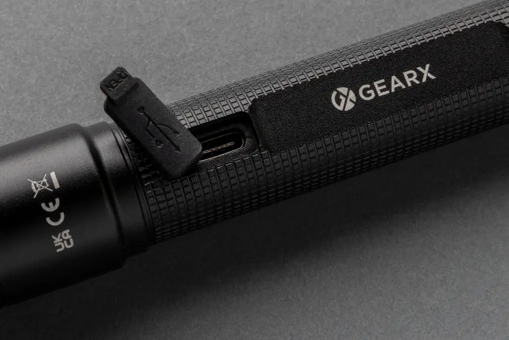 Punjiva USB svjetiljka Gear X RCS P513.90 black-10