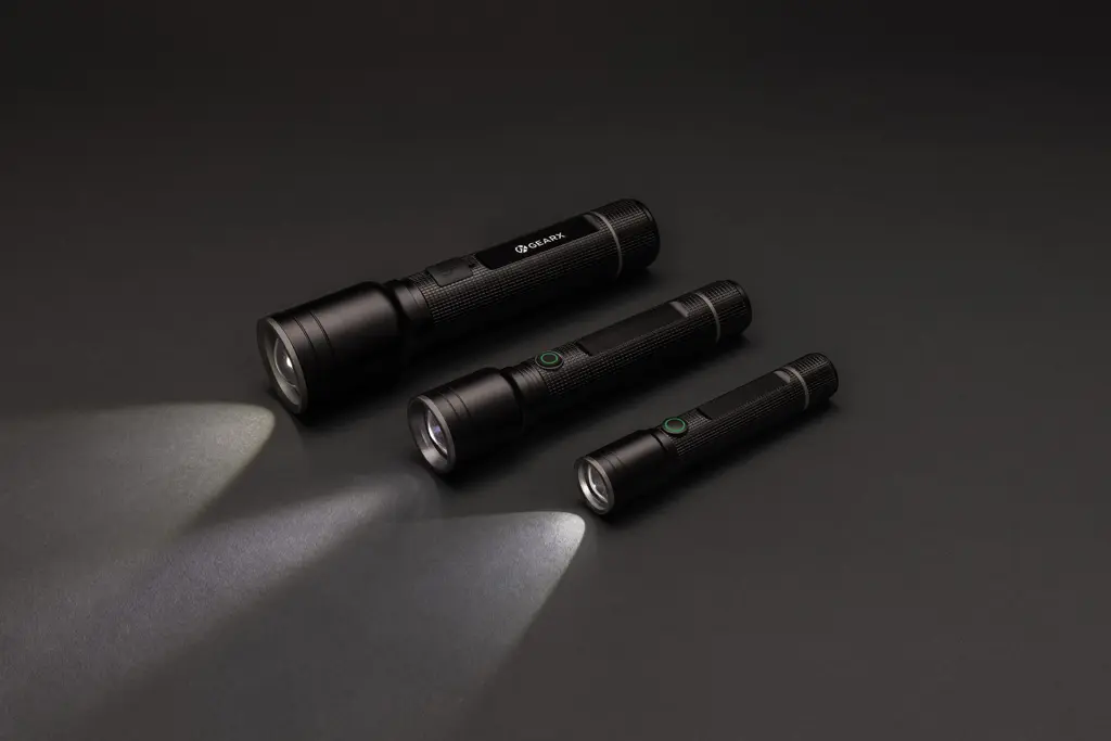 Punjiva USB svjetiljka Gear X RCS P513.90 black-12