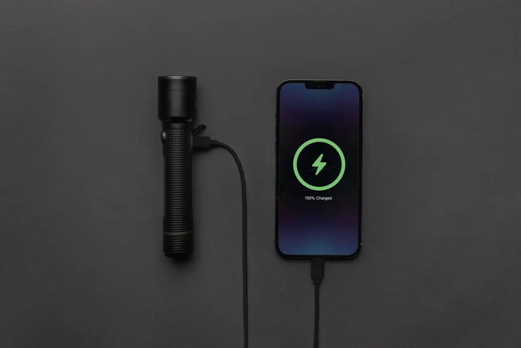 Velika punjiva USB svjetiljka Gear X RCS P513.92 black-8