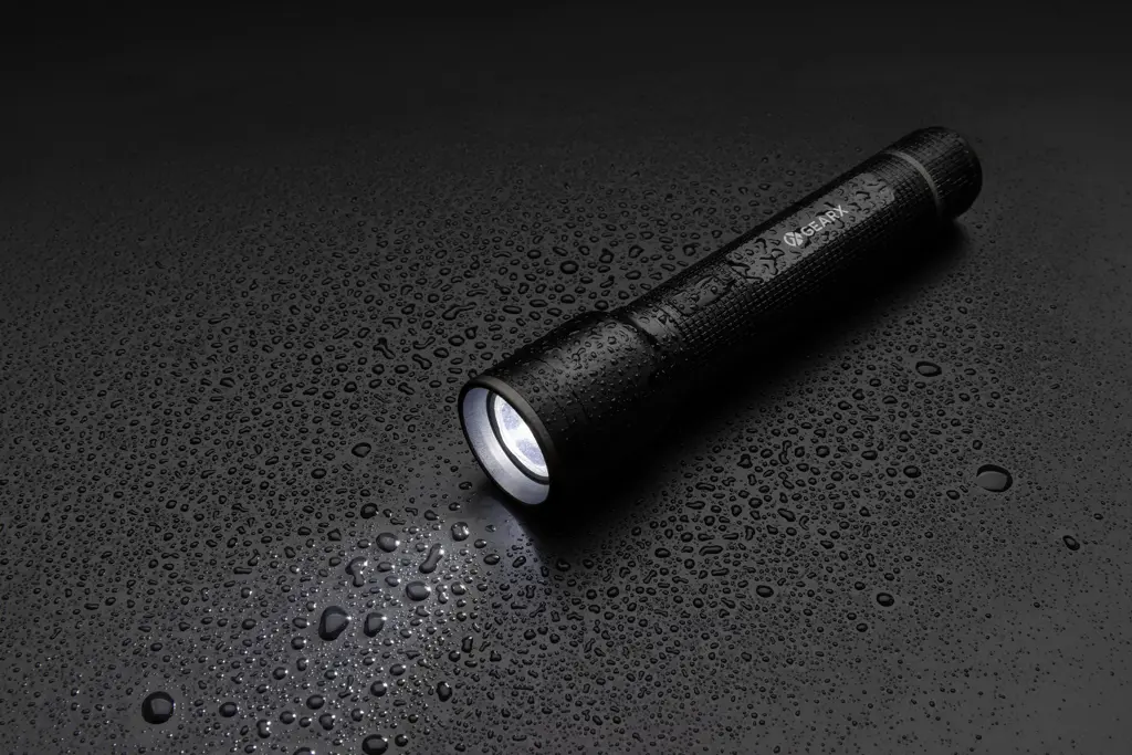 Velika punjiva USB svjetiljka Gear X RCS P513.92 black-10