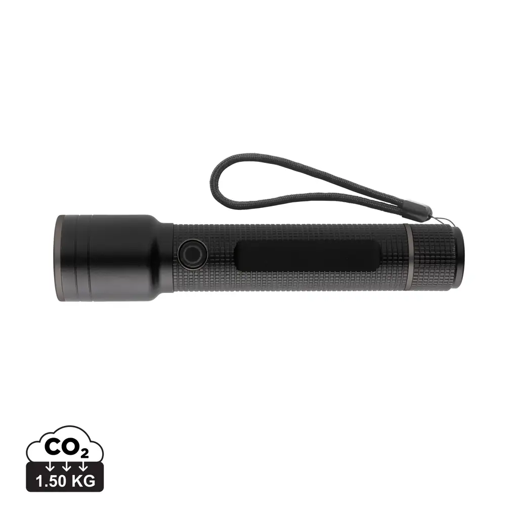 Velika punjiva USB svjetiljka Gear X RCS P513.92 black-18