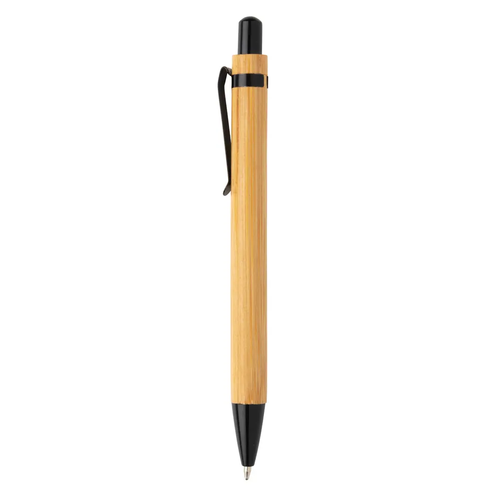 Kemijska olovka od bambusa P610.32 black-4