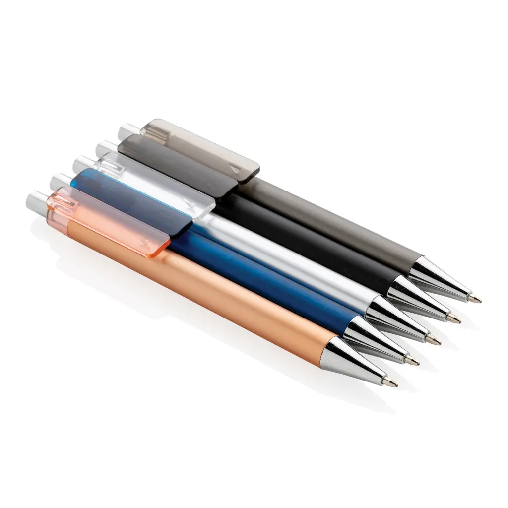 Metalna kemijska olovka X8 P610.75 silver-5
