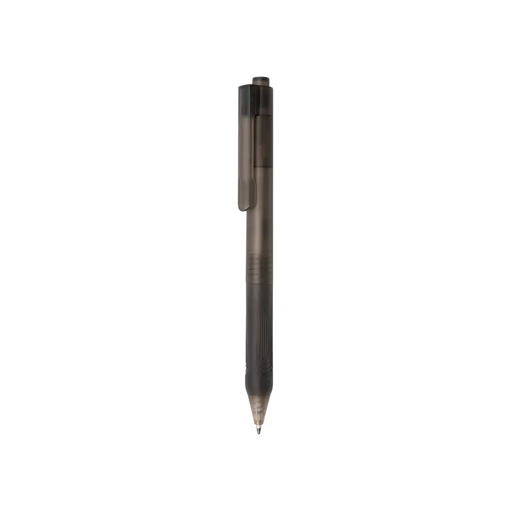 Matirana kemijska olovka sa silikonskim držačem X9 P610.79 black-1