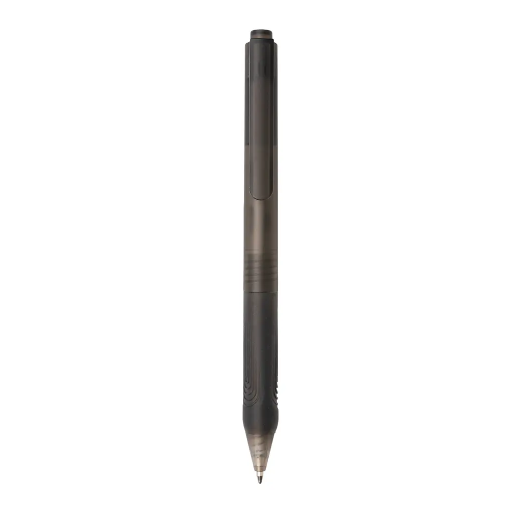 Matirana kemijska olovka sa silikonskim držačem X9 P610.79 black-2