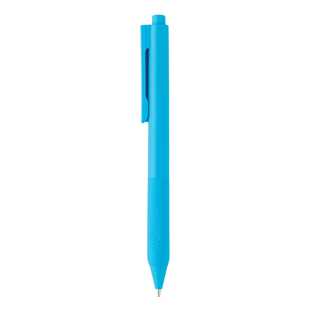 Kemijska olovka sa silikonskim držačem X9 P610.82 blue-4