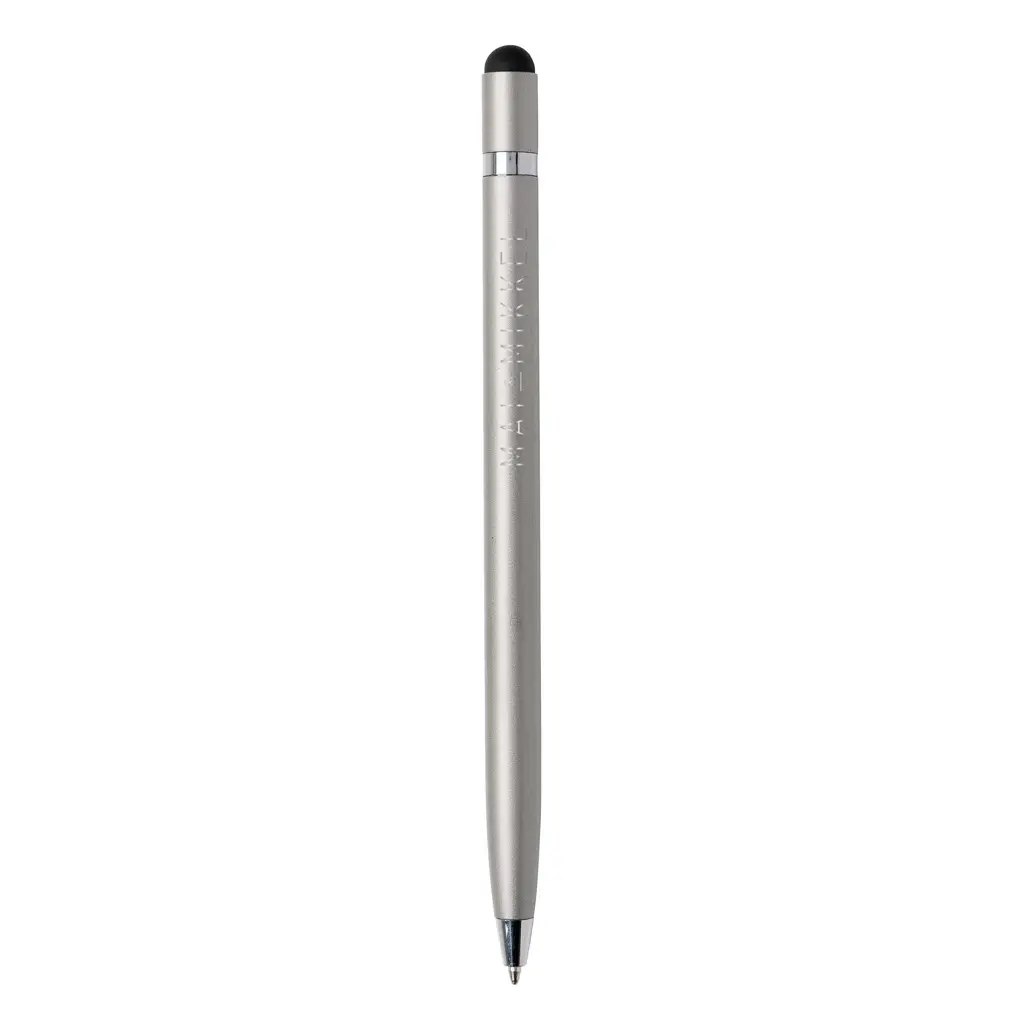 Metalna kemijska olovka P610.94 silver-5