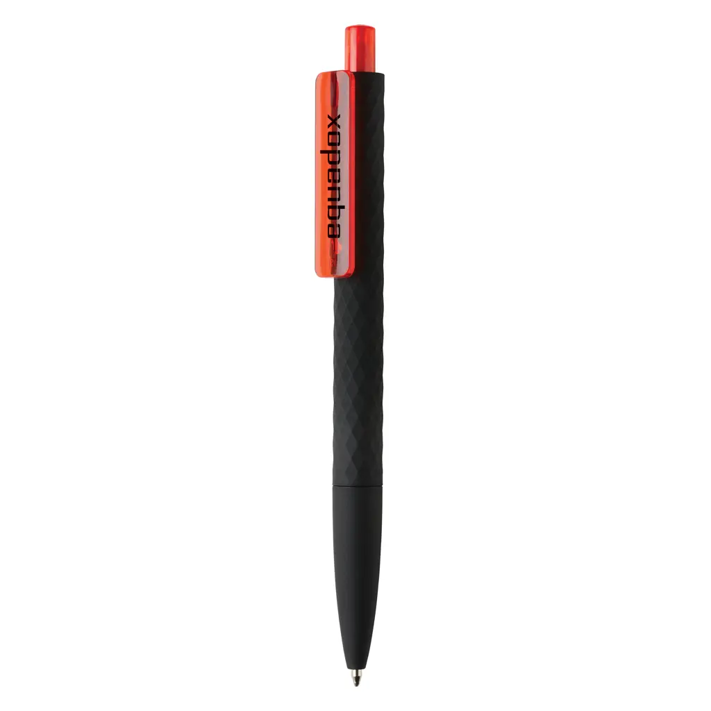 Kemijska olovka X3 Soft Black P610.97 red-3