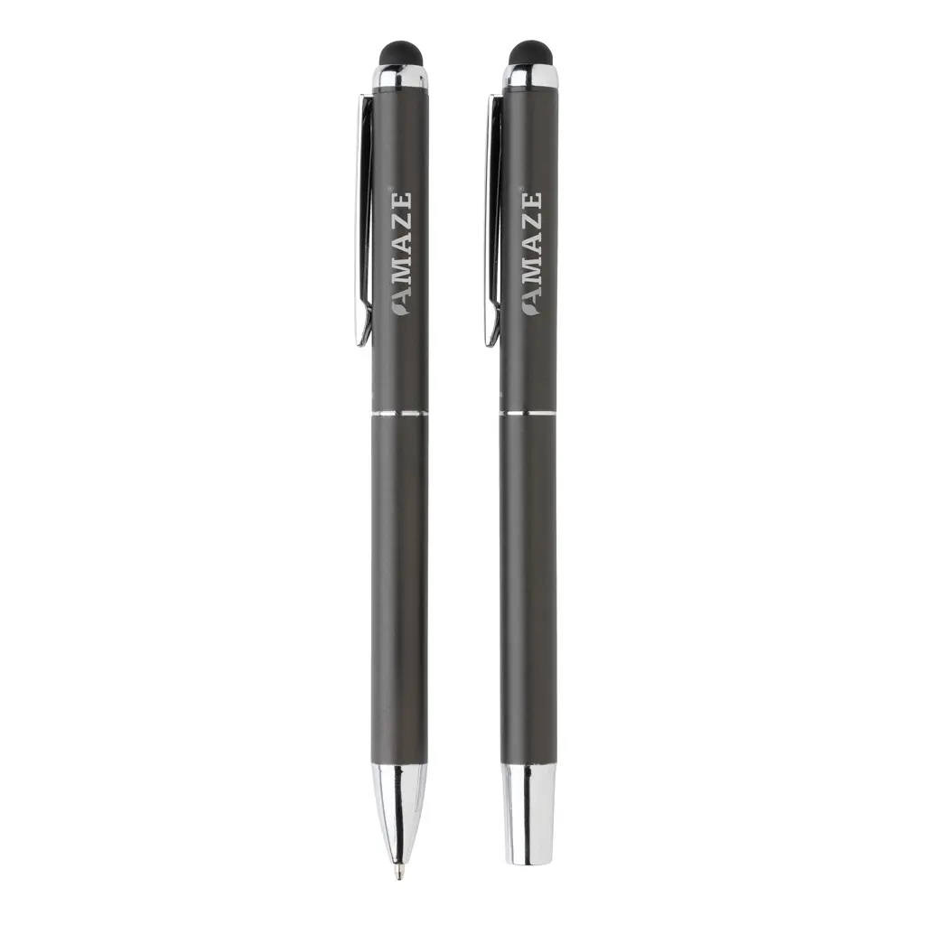 Set kemijskih olovki u PU torbici Swiss peak P611.01 black-3