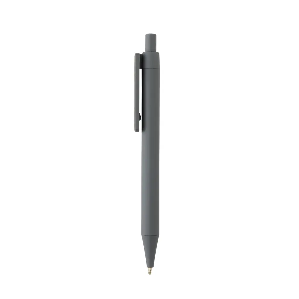 Kemijska olovka s klipsom od bambusa GRS RABS P611.08 grey-4